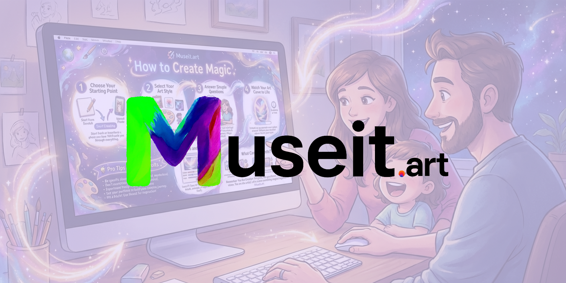 Museit.art - AI-Powered Art Generation Platform