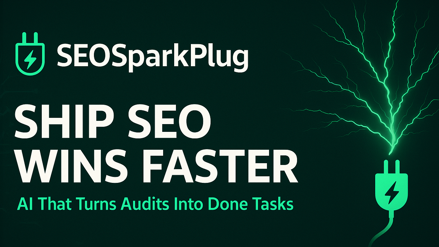 SEOSparkplug - AI-Powered SEO Tools and Optimization